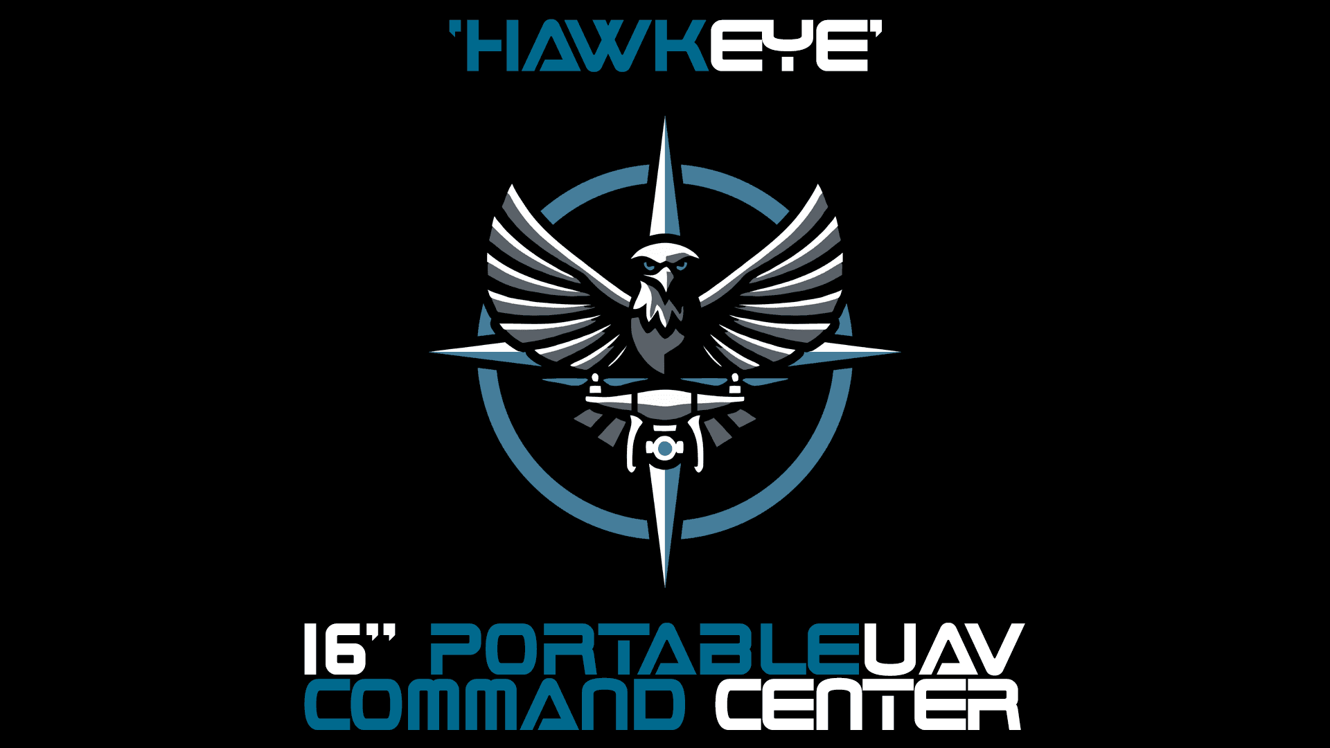 16" HawkEye Portable UAV Command Center