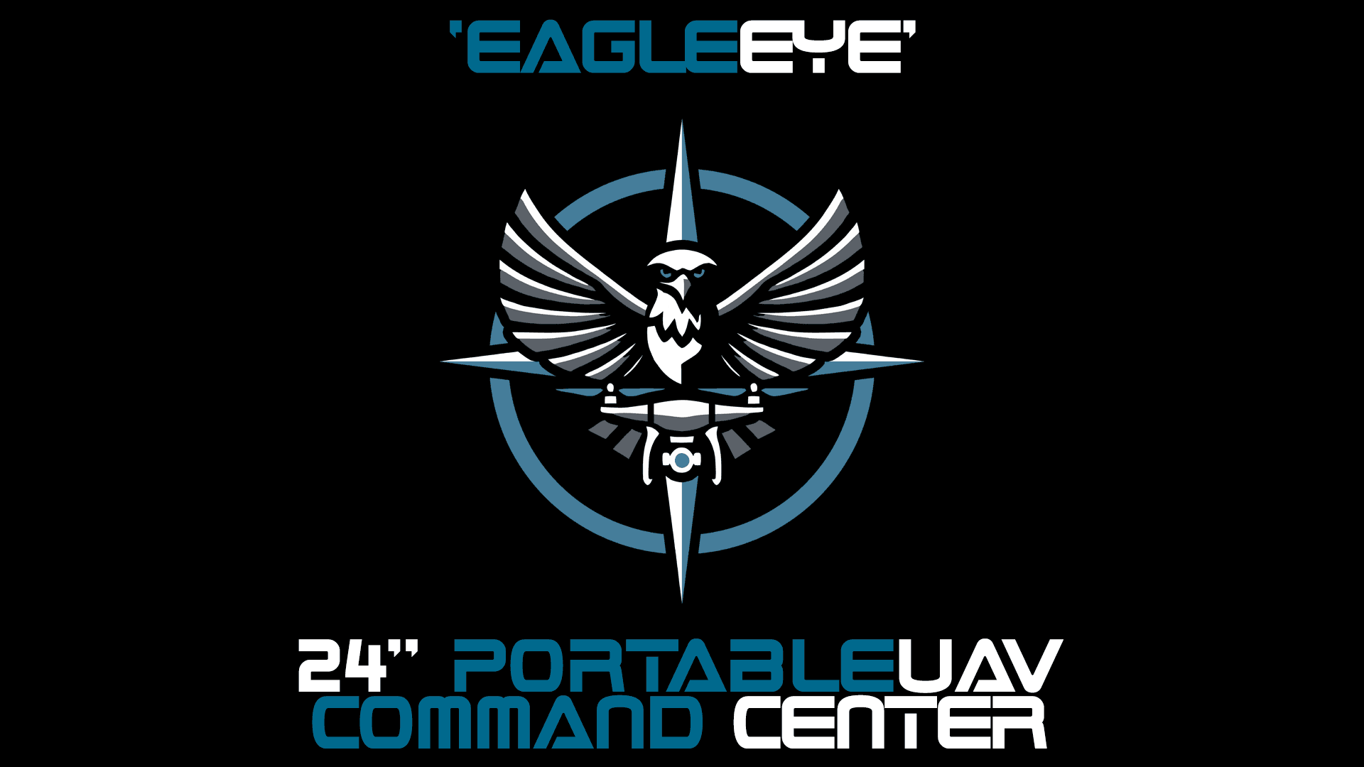 24" EagleEye Portable UAV Command Center